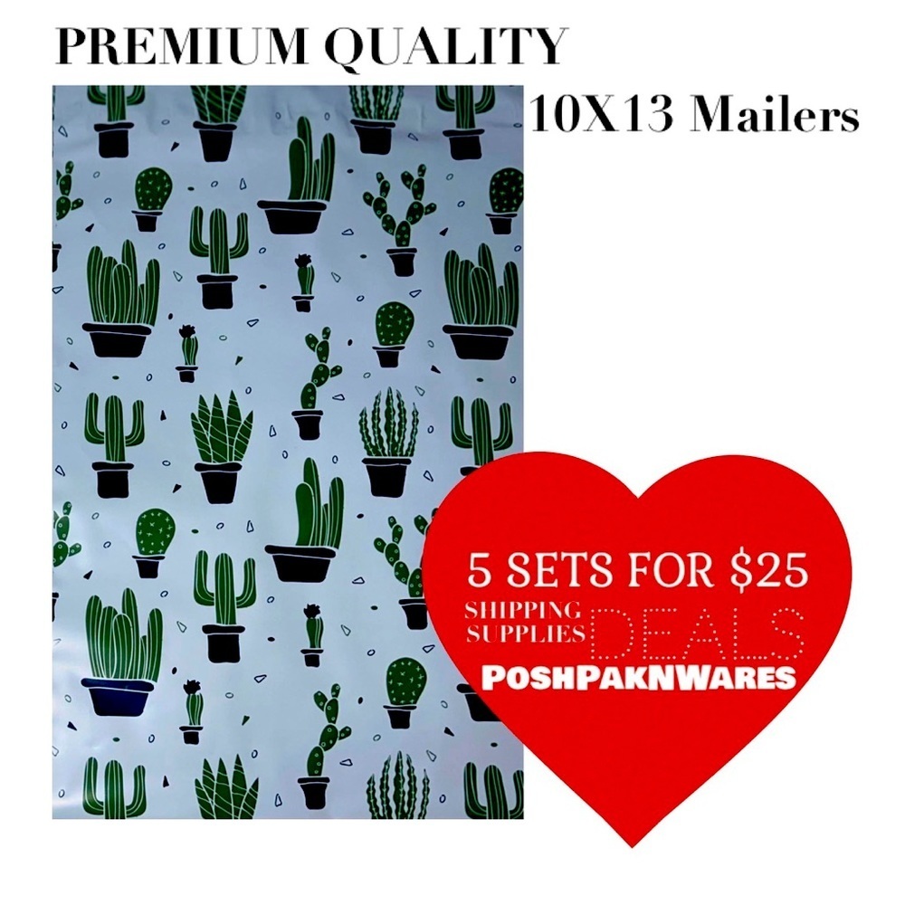10x13 Mailers Cactus Mailers Fixed Price Bundle to Save